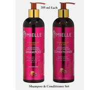 Mielle Organics Shampoing & Après-Shampoing Démêlant 12 oz Miel & Grenade