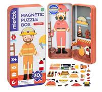 MIER EDU Puzzle Magnétique Mes Héros Pompier ME085
