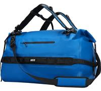 MIER Grand sac de sport imperméable à l'eau avec dessus enroulable pour kayak, rafting, bateau, natation, camping, voyage, gym, plage, 80 L, bleu clair