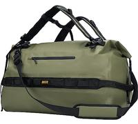 MIER Grand sac de sport imperméable à roulettes pour kayak, rafting, bateau, natation, camping, voyage, gym, plage, 60 l/80 l, Vert, 60L, Sac étanche