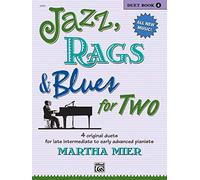 Mier jazz rags & blues for 2 bk4 p4h livre sur la musique
