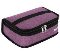 MIER Petit sac à déjeuner boîte sac de rangement alimentaire sacs isothermes kit de voyage isolé pour femmes et hommes, violet