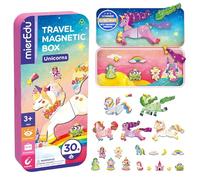 mierEdu Boîte de puzzle magnétique de voyage – Licornes