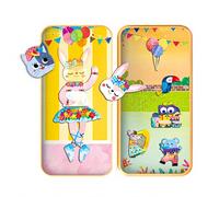 mierEdu Boîte de puzzle magnétique - Animaux