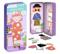mierEdu Jeu magnétique Box Dress Up - Artiste à habiller - Favorise la motricité et l'imagination - Idéal pour la maison et les voyages pour enfants - Jouet magnétique pour enfants à partir de 3 ans