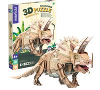 Mieredu Puzzle 3d écologique Tricératops