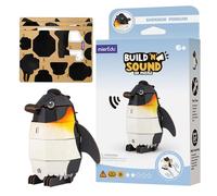 mierEdu - Puzzle 3D Pingouin Empereur Soundwunder - Puzzle 3D avec véritable effet sonore pour les enfants à partir de 6 ans - Jouet éducatif, favorise la pensée logique
