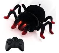 Mieryd Araignée Télécommandée, Spider Jouet Enfant 3 4 5 6 7 8 9 Ans Réaliste Robot Araignée Radiocommandée Qui Roule sur Les Murs et Plafonds Jeux Garçons Filles Cadeau Halloween Noël Anniversaire
