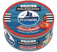 Miettes De Thon Tomates & Herbes De Provence 160G|Petit Navire|(Lot De 4)|Best Deal