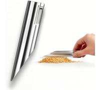 MIETTO Ramasse-Miettes Professionnel de Table en Inox | Brosse à Miettes en Métal pour Nappe | Alternative au Rouleau et Mini Aspirateur de Bureau | Accessoire de Cuisine Pelle de Table et Raclette