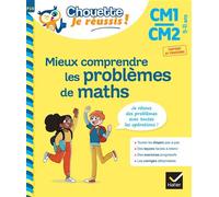 Mieux comprendre les problèmes de maths CM1/CM2 9-11 ans - Chouette, Je réussis ! Cahier de soutien en maths - Albert J. Cohen - Hatier - broché - Scolaire / Universitaire