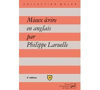 Mieux écrire en anglais