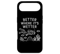 Mieux là où C'est Humide | Plongée sous-Marine Amusante Coque pour iPhone Air