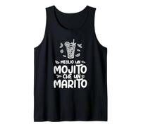 Mieux Un Mojito Que Un Mari aphorisme Phrase drôle Débardeur