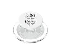 Mieux Vaut Tard qu'une beauté Amusante pour Les Amateurs de Maquillage PopSockets PopGrip pour MagSafe