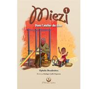 Miezi dans l'atelier du tissu