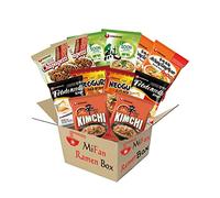MiFan Ramyun Box - Assortiment de Ramens Coréens (12 sachets, 6 saveurs variées)