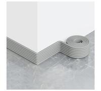 MIFANI Plinthe plinthe à décoller et à Coller, Garniture de Moulage Flexible, Garniture de Moulage de plinthes murales Auto-adhésives for Base Murale, Gris (Color : Grijs)