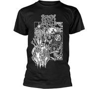MIFCDBALE Napalm Death 'Harmony Corruption' T-Shirt - & ! Black