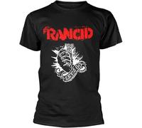 MIFCDBALE Rancid Lets Go T-Shirt Black Mens