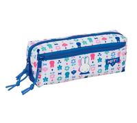 Miffy Bunny - Trousse Triple Petite, Trousse pour Enfant, idéale pour Les Enfants d'âge Scolaire, Confortable et Polyvalente, qualité et résistance, 22 x 6 x 8,5 cm