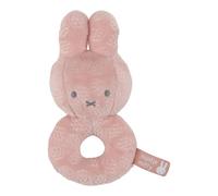 Miffy - Hochet Flower Rose - Bébé Naissance - Ultra Doux - Avec Grelot - Petite Taille - Éveil Sensoriel - Transportable - Cadeau Original - Accessoire enfant