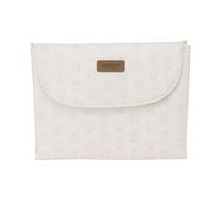 Miffy Mum Moon Matelas à langer avec matériau recyclé, imperméable, pratique et confortable, résistant et polyvalent, 40 x 50 cm, Beige/bleu