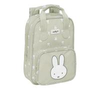 Miffy Sac à dos d'écolier Miffy Niebla Gris 20 X 28 X 8 cm, Pierre grise, Estándar