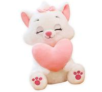 MIFKLMV 30 cm Poupée en Peluche Chat Ma-ry, Poupée en Peluche Mignonne, Jouet d'animaux en Nounours de Dessin Animé, Doll Dessin Animé, pour Garçons et Filles C