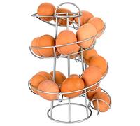 Mify Distributeur d'œufs en spirale - Support de rangement pour œufs de poule - Panier pour cuisine