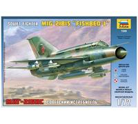 Mig-21 ishbed-L Kit En Plastique 1:72 Modèle ZVEZDA