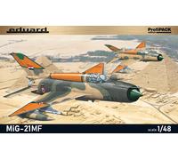 MIG-21 MF FISHBED EDUARD PROFIPACK (6 Décos) 1/48 PLASTIC KIT