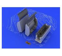 Maquette Eduard Mig-21 Wheel Wells For - 1:48e - Eduard Accessories