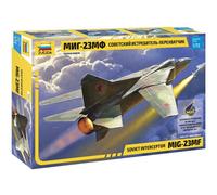 Mig / 23mf "Flogger" Intercepteur Soviétique Kit En Plastique 1:72 Modèle ZVEZDA