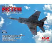 Mig-25 Rb Avion De Reconnaissance Soviétique 1:72 Kit De Modèle En Plastique ICM