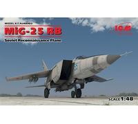 ICM Kit de modélisation 48902 MiG-25 RB Sovit Reconnaissance Bâche Noir