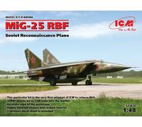 Mig-25 Rbf , Reconnaissance Soviétique Avion 1:48 Plastique Model Kit Icm