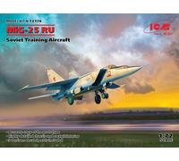 Mig-25 Ru Avion D'Entraînement Soviétique 1:72 Kit De Modèle En Plastique ICM