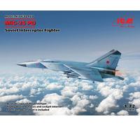 MiG-25PD, Soviet Interceptor Fighter 1:72 Plastique Model Kit Icm