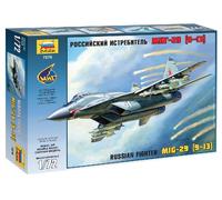 Mig-29C Chasseur Russe 1:72 Kit De Modèle En Plastique ZVEZDA