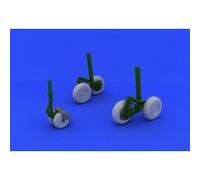 Eduard Accessories 648248 - 1:48 Mig-31 Wheels Pour Wiv - Résine Kit - Neuf