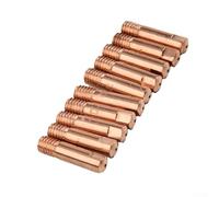 MIG and MAG Lot de 10 buses de soudeur à taille réglable pour lampes de poche MB 15AK (1,0 mm)