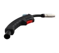 MIG Brûleur de soudage 100 l de rechange pour 14AK/15AK, échange complet pour appareils de soudage MIG/Flux, poignée ergonomique en plastique, protégé contre le gaz, résistant à l'usure