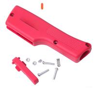 MIG Coque de poignée de soudage 200 A 350 A 500 A en nylon résistant à la chaleur Pièce de rechange pour lampe torche 15AK avant arrière Rouge/bleu/noir (A)