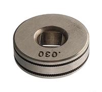 MIG Ensemble de rouleau d'entraînement pour soudeur 0,8 à 0,9 mm rainure moletée pour fil de 0,76,2 à 0,89 cm - Compatible avec le kit de soudage Chicago ELECTRICs - 25 mm de diamètre extérieur x 7,45