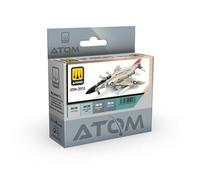 Mig Jimenez AMMO by Avions Armada USA des années 80 au présent Set - 4 peintures acryliques ATOM - ATOM-20918