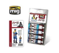 Mig Jimenez Ammo by Peinture Maquette Luftwaffe WWII Pilot Uniforms Set Ammo by Amig7025 Maquette Char Promo