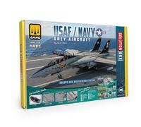 Mig Jimenez AMMO by SOLUTION BOX 36 - Avions gris USAF/US NAVY (anglais, espagnol, français, allemand) - A.MIG-7739
