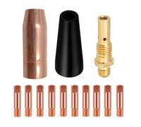 MIG Kit de buses de soudage pour Lincoln pour Weld Pak 100 100HD 140HD 175HD avec options d'orifice de 0,6 mm, 0,8 mm, 0,9 mm et 1,2 mm (0,6 mm)