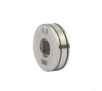 Mig Lot de 3 rouleaux d'entraînement moletés en V U avec rouleau 023 030 035 045 Rainure en acier pour soudage Compatible Clarke Sip